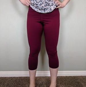 Fuschia active leggings